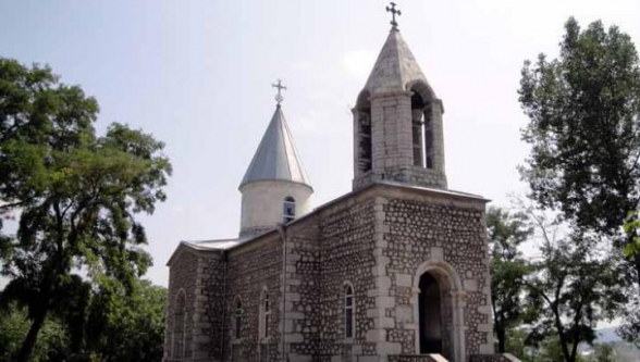 Շուշիի Կանաչ ժամ հայկական եկեղեցին լրիվ ավերվել է ադրբեջանցիների կողմից