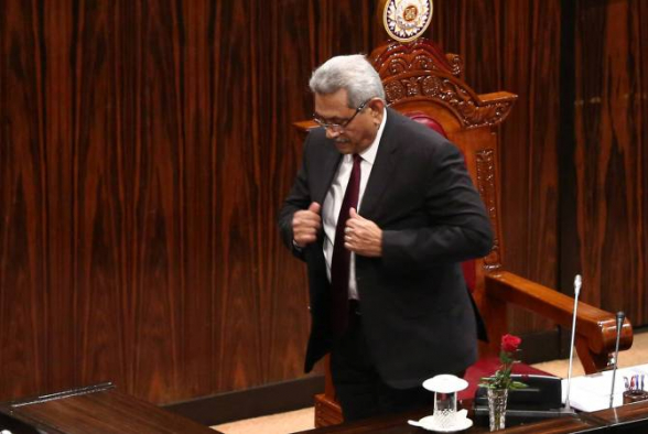 Спикер парламента Шри-Ланки заявил об уходе президента Раджапакса в отставку