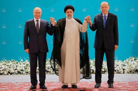 «Եթե հարգալից արտահայտվեմ, դա ամենաքիչը մարտահրավեր է»․ Գերմանիայի ԱԳ նախարարը՝ Ռուսաստանի և Իրանի նախագահների հետ լուսանկարում Էրդողանի ներկայության մասին