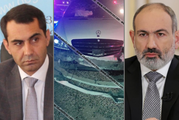 Губернатор сердца Никола Пашиняна: двойная авария в пьяном виде