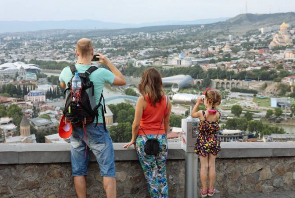 Число туристов из России в Грузию выросло почти в 6 раз