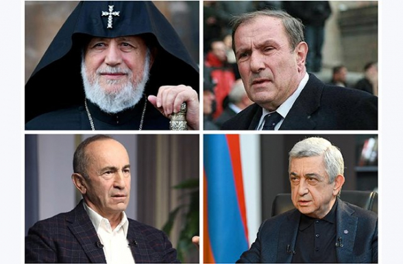 Տեղի է ունեցել նախկին նախագահների և Վեհափառի հանդիպումը․ մանրամասներ (տեսանյութ)