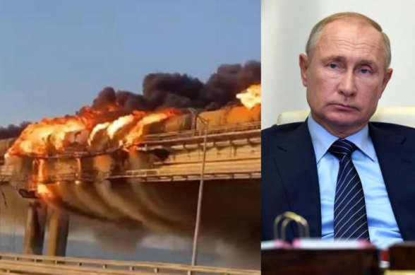 Путин заявил, что авторами и исполнителями теракта на Крымском мосту были спецслужбы Украины