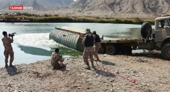 Իրանի զինուժը ժամանակավոր կամուրջներ է տեղակայել Արաքս գետի վրա