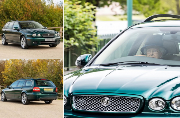 Автомобиль Елизаветы II «Jaguar» X-Type Estate продадут с аукциона