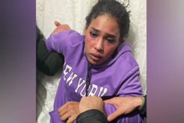 Опубликованы кадры задержания подозреваемой в теракте в Стамбуле