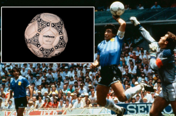 Շուրջ 2,3 մլն եվրո․ Մեծ Բրիտանիայում աճուրդում վաճառվել է գնդակը, որով Մարադոնան խփել էր «Աստծո ձեռք» գոլը