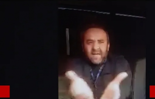 Виновник всего этого – небритый мужик, который сидел в парламенте и крутил чётки – водитель (видео)