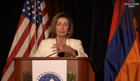 Нэнси Пелоси вручена премия «Генри Моргентау» Армянской ассамблеи Америки (видео)