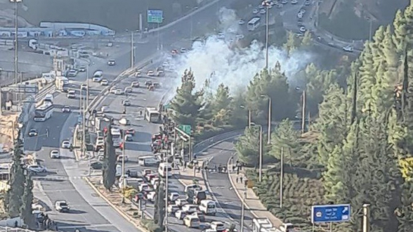 На въезде в Иерусалим прогремели взрывы (видео)