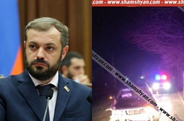 Դիլիջանում վթարի է ենթարկվել ՔՊ-ական պատգամավոր Գևորգ Պապոյանը, նրա ծառայողական մեքենան բախվել է ծառին․ կա վիրավոր