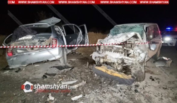 В ДТП в Армавирском марзе погибли 2 человека