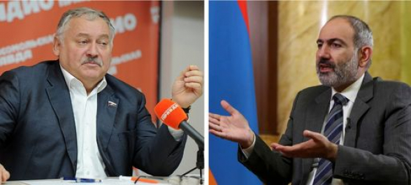 Никол Пашинян играет с нами в двойную игру – Затулин