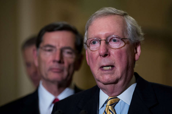 Лидер республиканцев в Сенате не видит Трампа в качестве президента