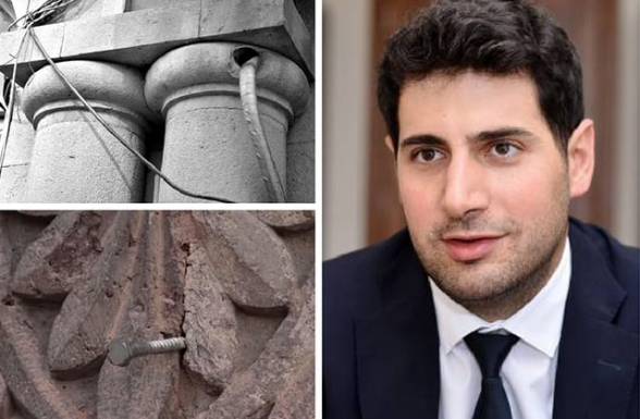 «Լույսերը հանելուց հետո հնարավոր չի լինի այդ անցքերն այնպես վերականգնել, որ տեսանելի չլինի ու շենքի տեսքը չաղավաղվի». Տիգրան Գալստյան