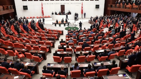 Депутат получил травму головы после драки в парламенте Турции (видео)