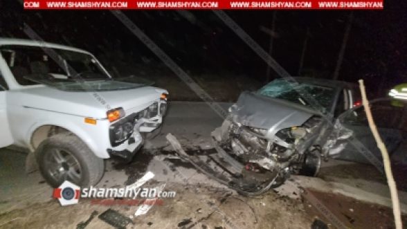Կոտայքի մարզի Զովունի գյուղում բախվել են Opel-ը, Niva-ն ու ZIL-ը, կան վիրավորներ