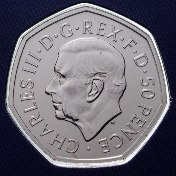 В Британии выпустили монеты с изображением Карла III