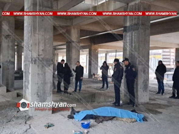 «Երազ» թաղամասում կառուցվող էլիտար շենքում հայտնաբերվել է տղամարդու դի