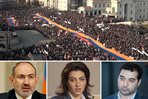 Семья Пашиняна и Азербайджан – против митинга в Арцахе
