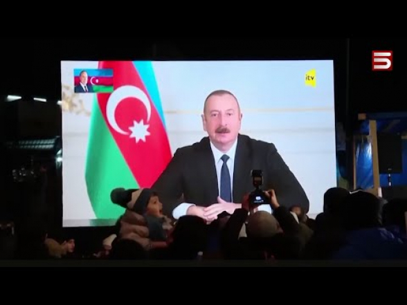 Новый год разделенных семей и салют в Шуши (видео)