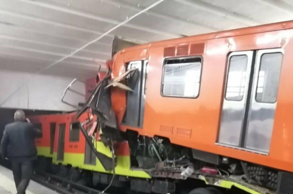 Մեխիկոյի մետրոյում գնացքներ են բախվել
