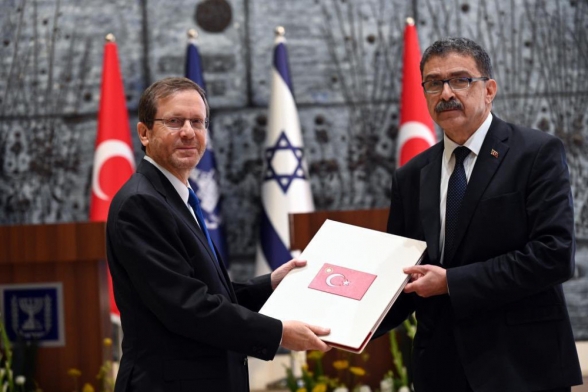 Президент Израиля пригласил Эрдогана посетить свою страну