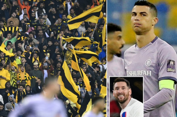 Սաուդյան Արաբիայի Սուպերգավաթի կիսաեզրափակչում ֆուտբոլասերները ծաղրել են Ռոնալդուին՝ բղավելով Մեսիի անունը (լուսանկար, տեսանյութ)