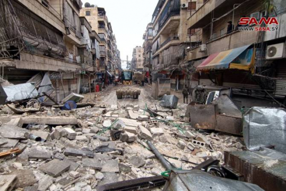 Число погибших в Алеппо армян в результате землетрясения возросло до 4 человек