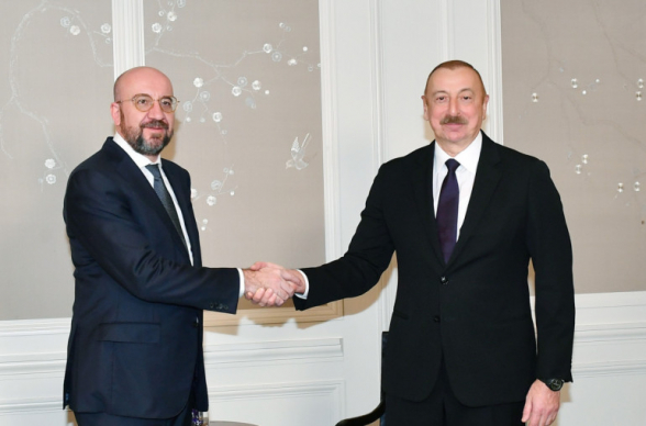 Алиев заверил, что Азербайджан поддерживает брюссельский мирный процесс