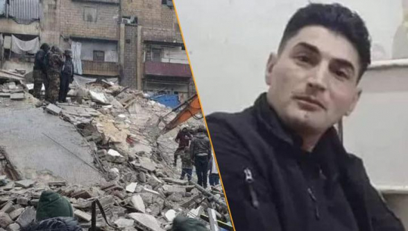 В Сирии найденный мертвым после землетрясения мужчина очнулся за пару минут до погребения