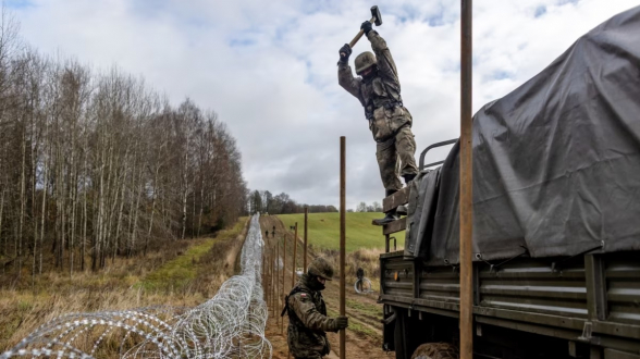 В Финляндии начали строить ограждение на границе с Россией
