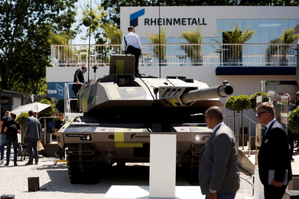 «Rheinmetall» обсуждает создание на Украине завода, способного выпускать 400 танков в год