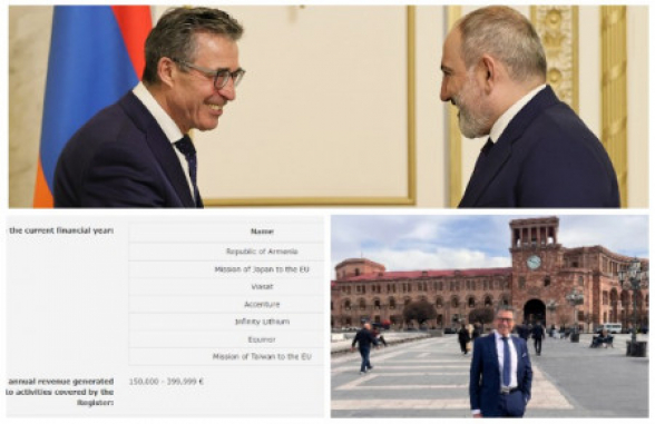 Փաշինյանի կառավարությունը ՆԱՏՕ-ի նախկին գլխավոր քարտուղարին Հայաստան այցելության համար վճարե՞լ է 200 հազար եվրո (լուսանկար)