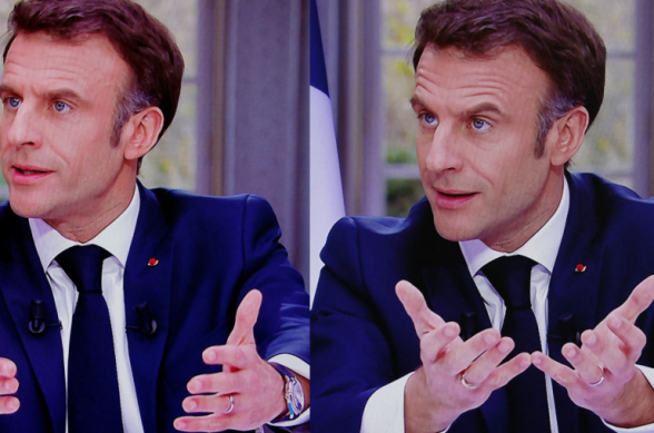 Ֆրանսիայում քննարկում են, թե ինչու է Մակրոնն ուղիղ եթերում «աննկատ» հանել թանկարժեք ձեռքի ժամացույցը (տեսանյութ)
