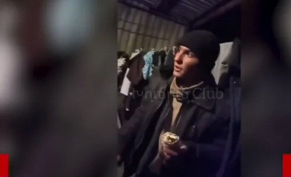 Азербайджанского военнослужащего задержали в селе Ашотаван (видео)
