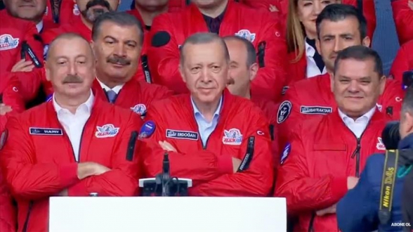 Эрдоган впервые появился на мероприятии после сообщений о плохом самочувствии