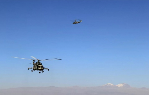 Авиаторы военной базы ЮВО в Армении готовятся к командирским полетам