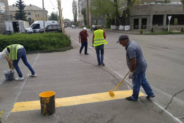 Երևան քաղաքում գծանշումների համար ծախսվել է շուրջ 607 մլն դրամ. «Ժողովուրդ»