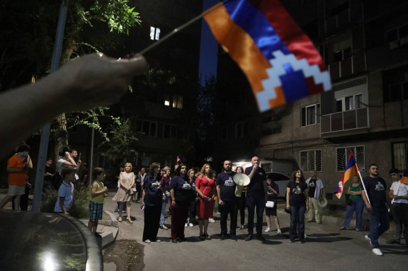 Предвыборная агиткампания блока «Мать Армения» в Давидашене (видео)