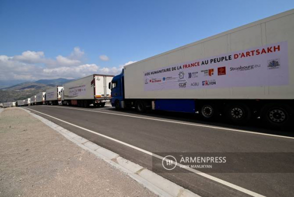 Ադրբեջանն արգելափակել է դեպի ԼՂ Ֆրանսիայի ուղարկած հումանիտար բեռների մուտքը