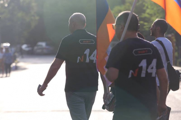 Члены блока «Мать Армения» в столичном округе Аван (видео)
