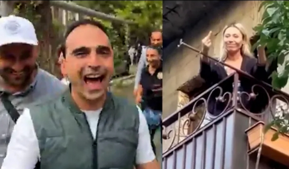 Քաղաքացին միջնամատ ցույց տվեց Ավինյանին. նա սկսեց անզուսպ ծիծաղել և ծափահարել (տեսանյութ)