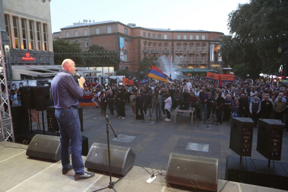 Итоговый митинг и шествие блока «Мать Армения» (видео)