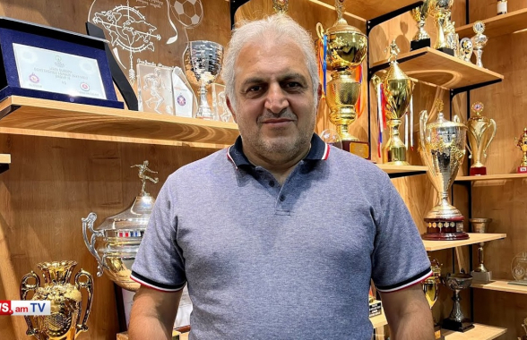 Владелец ФК «Пюник» Артур Согомонян: «Если так продолжится, армянский футбол будет уничтожен» (видео)