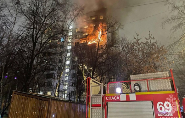Մոսկվայի ռեստորաններից մեկում հրդեհ է բռնկվել. կադրեր