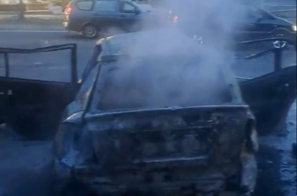 Այրվել է ավտոմեքենա. կա 3 տուժած