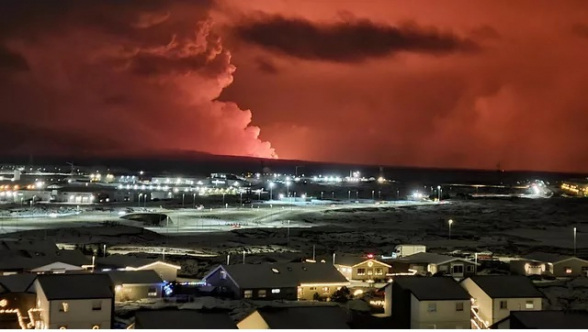 В Исландии после землетрясения началось извержение вулкана (видео)