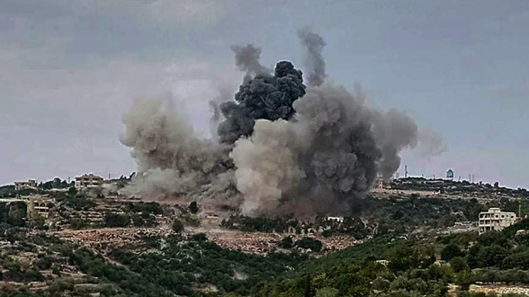 ВВС Израиля нанесли удары по объектам движения «Хезболла» на юге Ливана