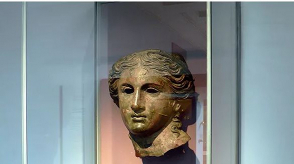Впервые в Ереване будет экспонироваться бронзовая голова статуи богини Анаит из коллекции Британского музея